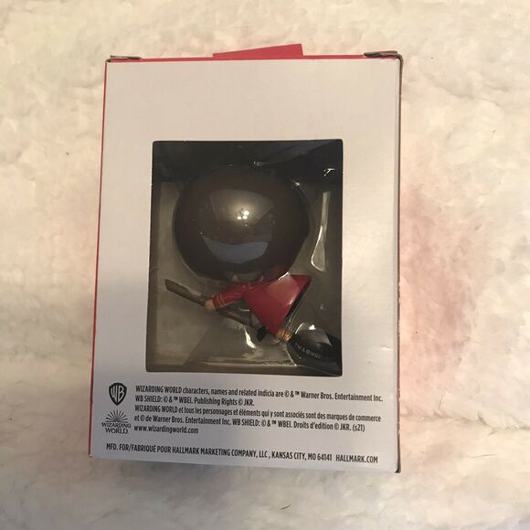 Hallmark Harry Potter On Broom Christmas Tree Ornament X-Mas Wizarding World New - Picture 2 of 5